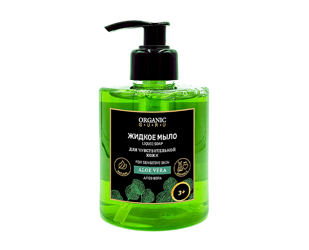 ORGANIC GURU liquid soap Aloe Vera 300ml